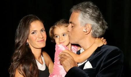 Andrea Bocelli and Veronica Berti share a daughter named Virginia.